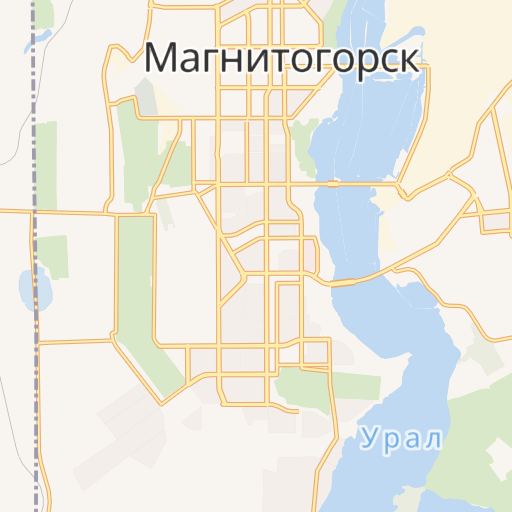 Карта г магнитогорска