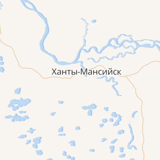 Ханты мансийск карта города