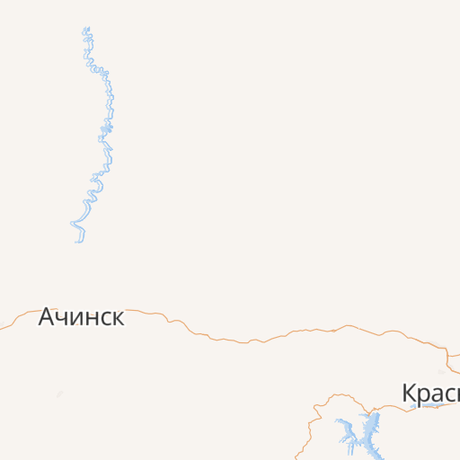 Ачинск красноярск расстояние