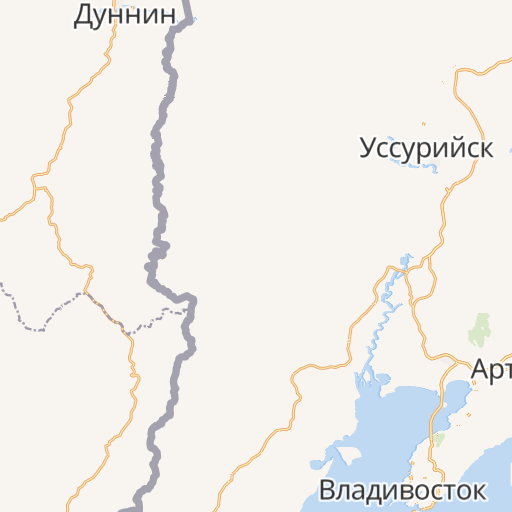 Топографическая карта Уссурийский городской округ, высота, рельеф