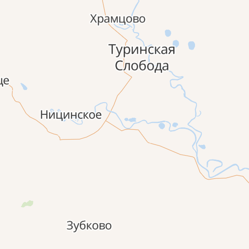 Карта туринская слобода