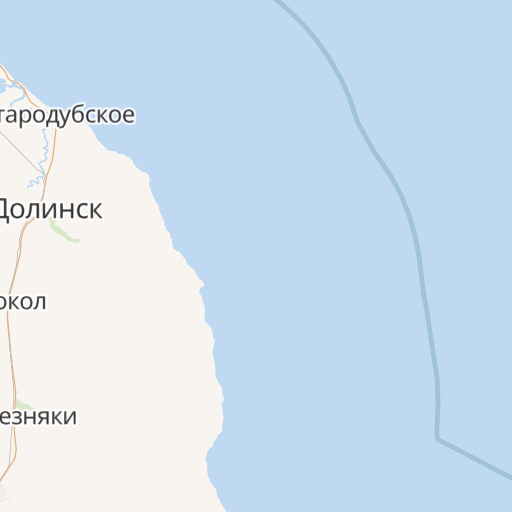 Карта долинск ярче